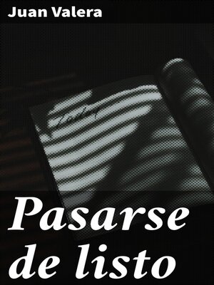 cover image of Pasarse de listo